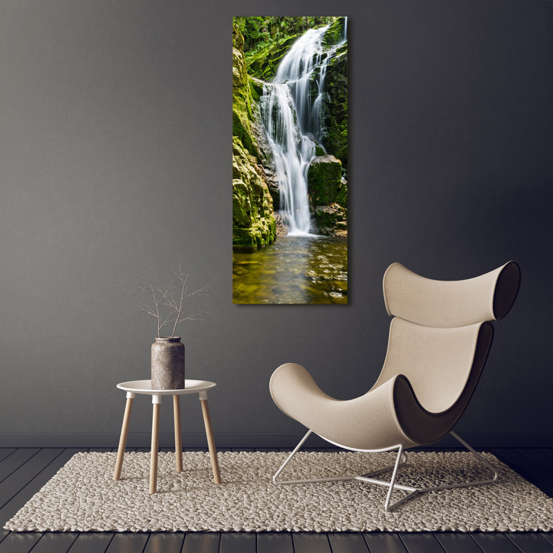 Waterfall - Wrapped Canvas Print