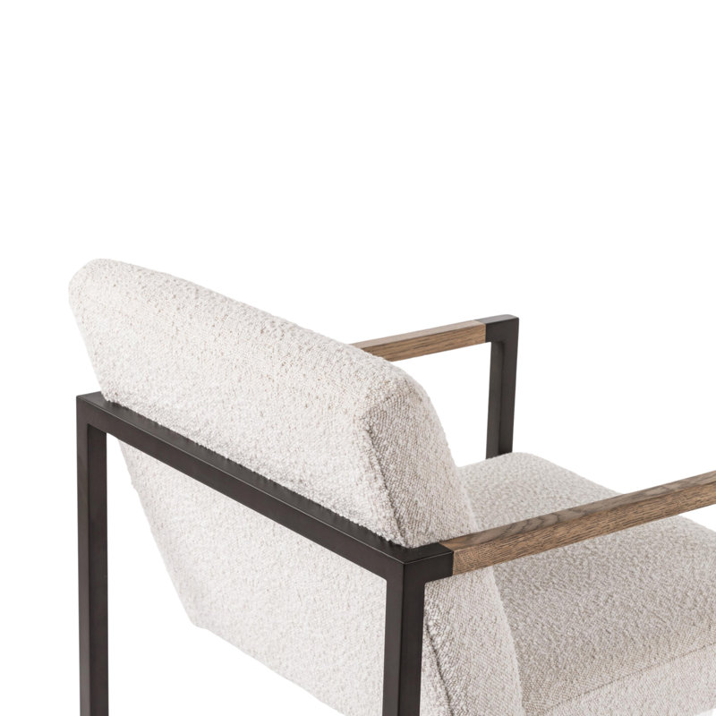 Chaise de salle à manger rembourrée Brogan
