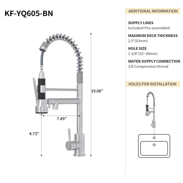 Dimensions du produit