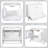 36 Inch. White Bathroom Vanity With Ceramic  Sink   | Double Storage Shelves & Divided Drawer | Soft-Close Doors | Bathroom Cabinet With Ample Storage  | Solid Wood Frame-1674478605