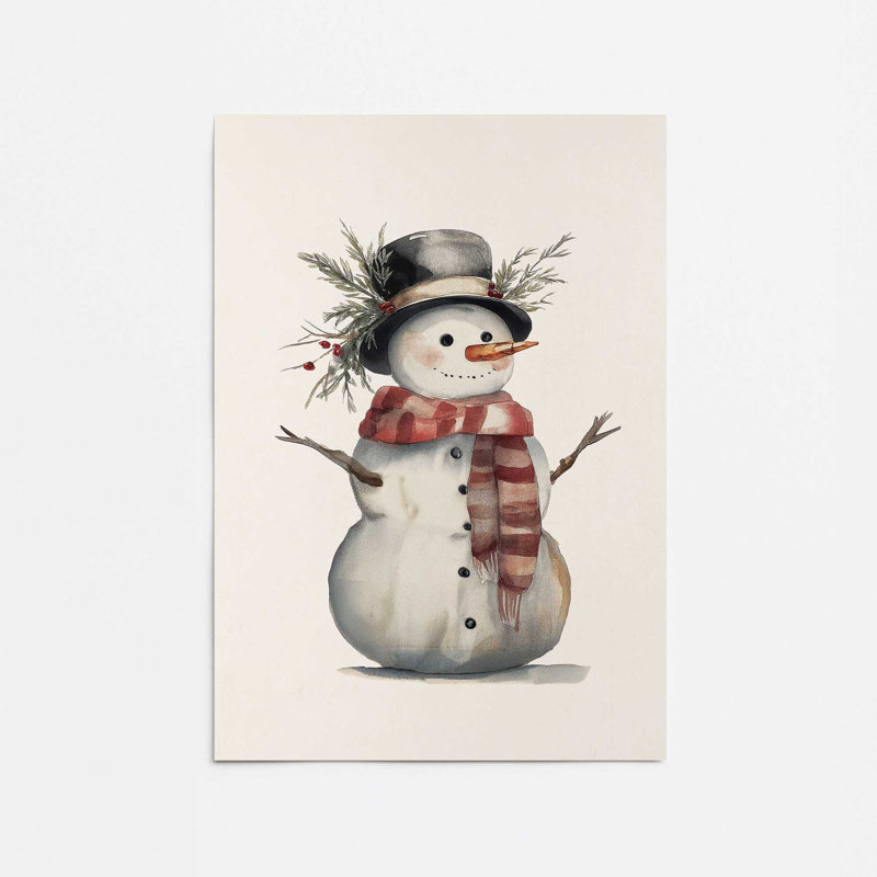«Jolly & Bright», reproduction d'art, Sans cadre, 11 po x 14 po
