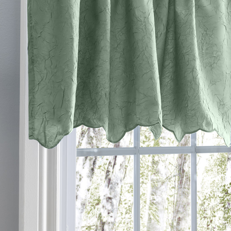 Paulisha Pointed Window Valance, Spa