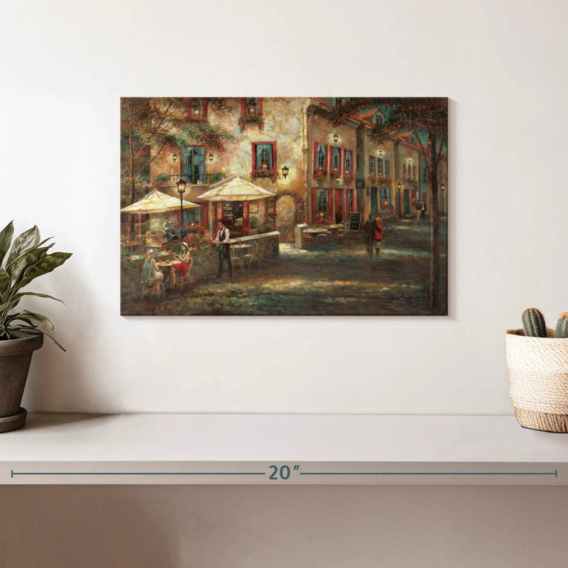 Sireci Courtyard Cafe, 8" H x 12" W