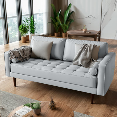 Craig 70.1" Faux Leather Sofa