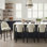 Tabouret de bar 26,8 po H 26,8 po
