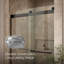 Porte de douche à dérivation 47,63 "x 74" avec technologie CleanCoat® Levity-69281747-69281746