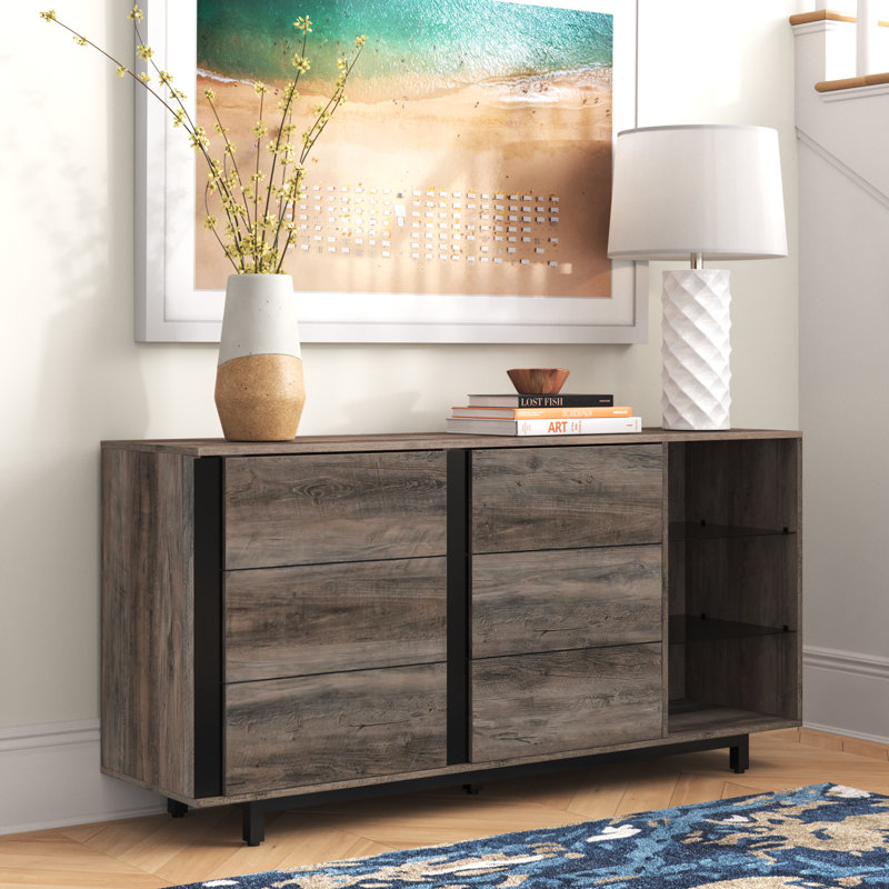 Candence 60'' Sideboard, Gray Wash