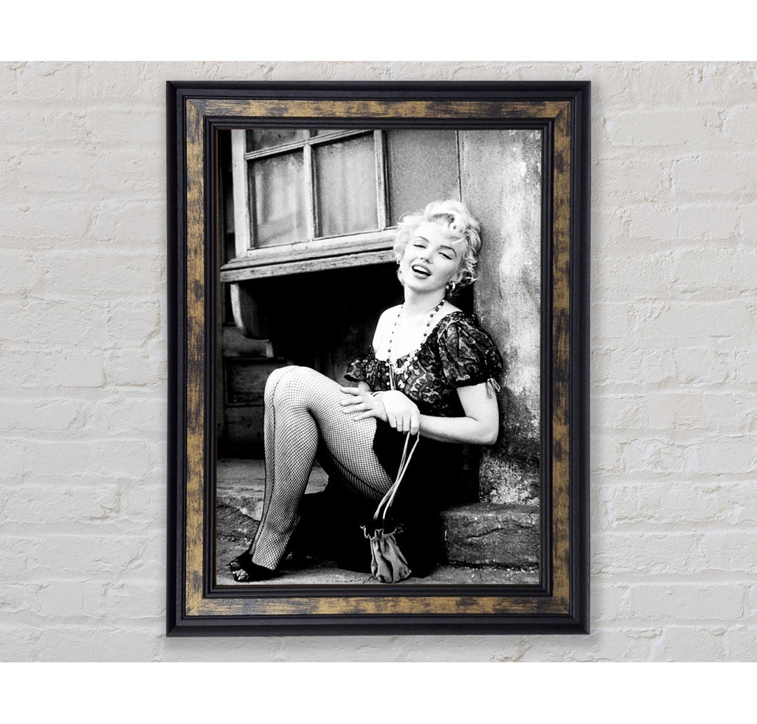 Marilyn Monroe the Bus Stop - Bilderrahmen Kunstdrucke