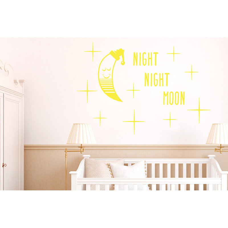 Wall Decal, Bright Yellow, Large