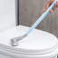 Brosse de toilette à poignée longue détachable avec base en caoutchouc souple sans coins de toilette-132101596
