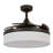 Fraser 48" Retractable Blade Ceiling Fan with Light and Remote, Modern Fandelier Ceiling Fan, Patented Design Technology, Stronger Thicker Blades, Oil Rubbed Bronze-879383155