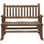 Chaise berçante en bois pour 2 personnes Outsunny-1662926714