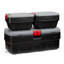 Sac de rangement robuste avec couvercle verrouillable 35 gallons Rubbermaid