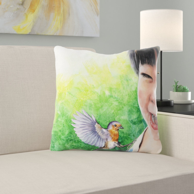 Coussin Ratliff, Micro suède, Intérieur