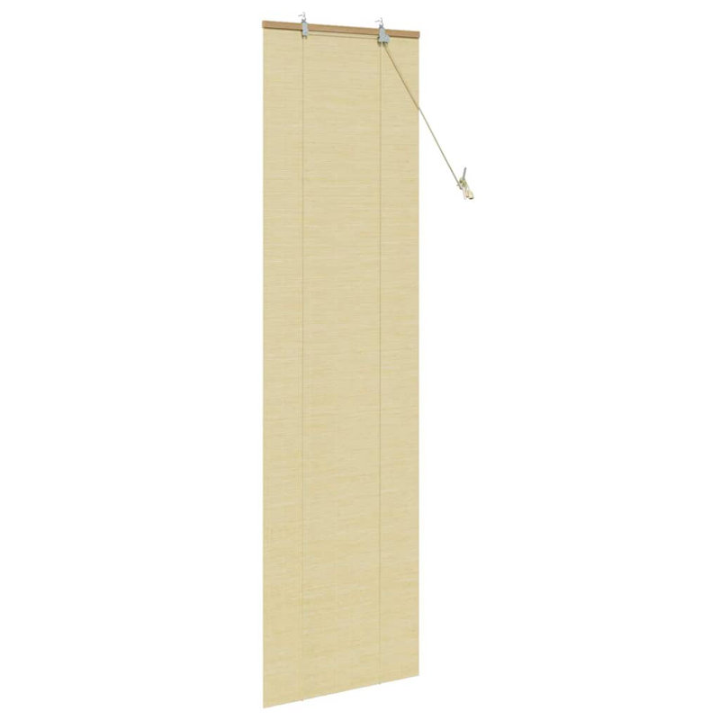 Bamboo Horizontal/Venetian blind, Natural, 220cm L x 60cm W