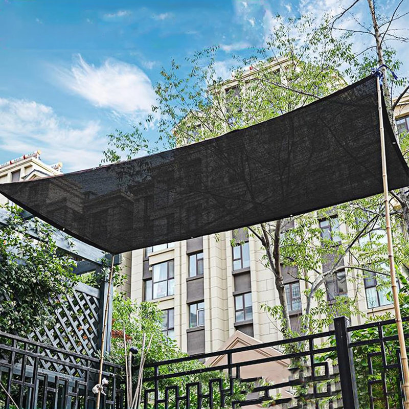 Terrace Sunshade Sail Awning Thickened Encryption, 13'1" x 6'6"