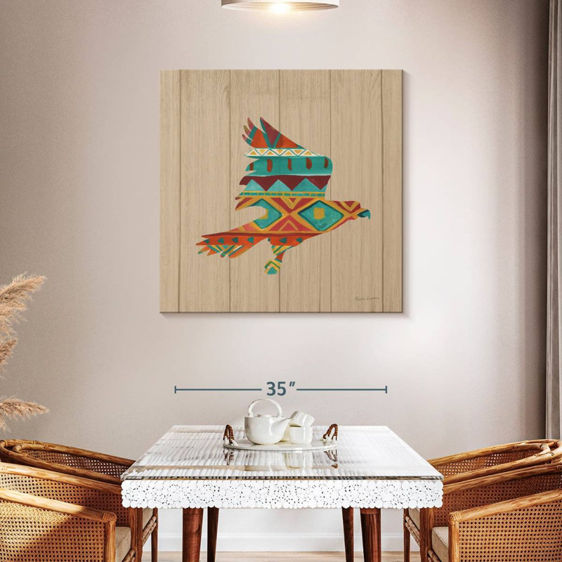 Brampt Southwestern Vibes I sur noyer