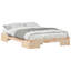 Floor Bed Frame With Storage Solid Pine Wood-804585995-804585990
