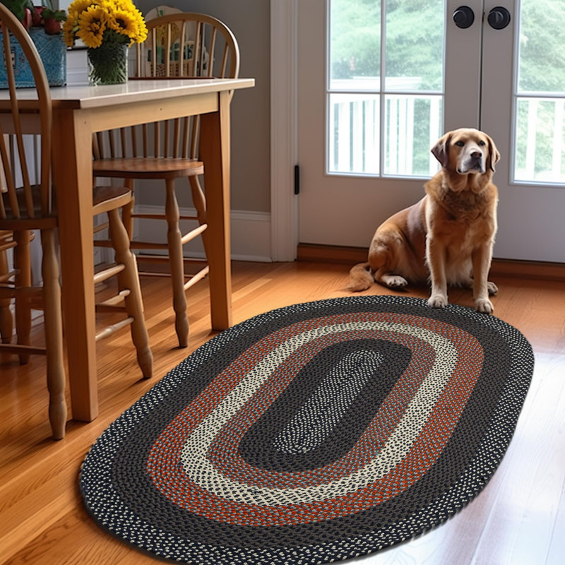Enika Indoor Rug, Oval 2' x 3'