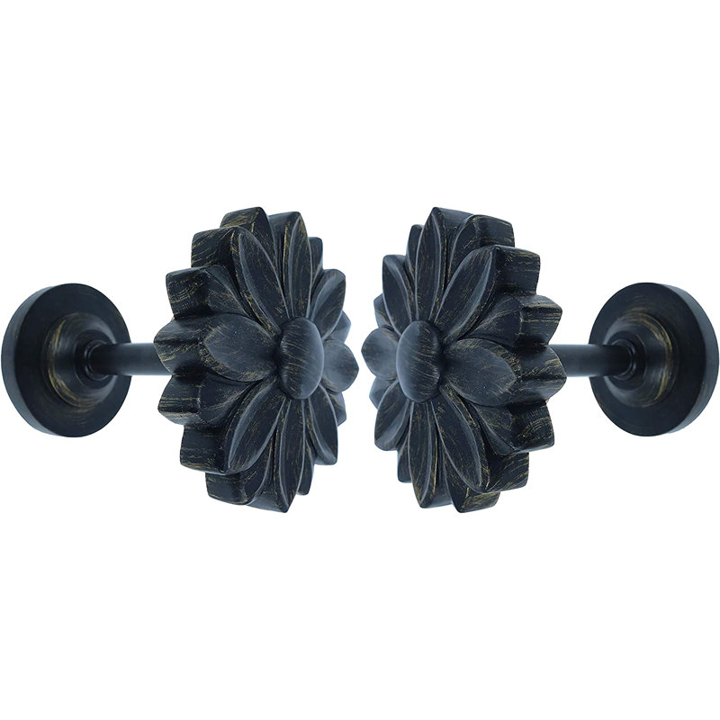 Resin Curtain Holdback, Burnt Gold