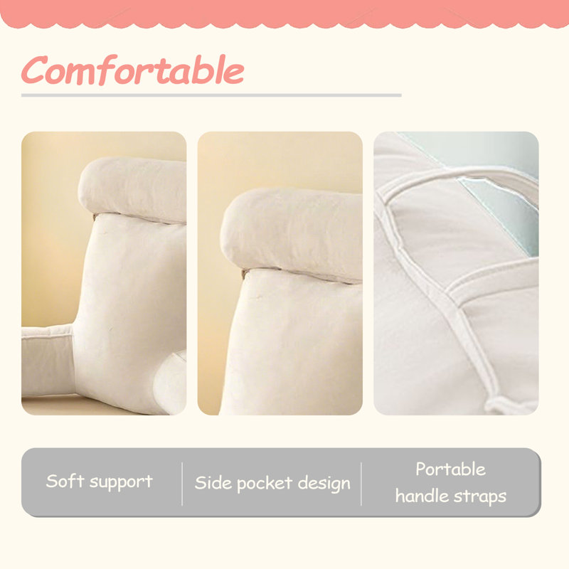 Coussin de tête de canapé, White