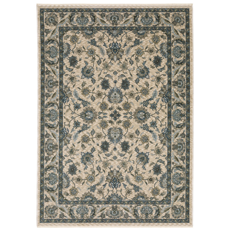 Andreana Oriental Indoor Rug, Rectangle 9'10" x 12'10"