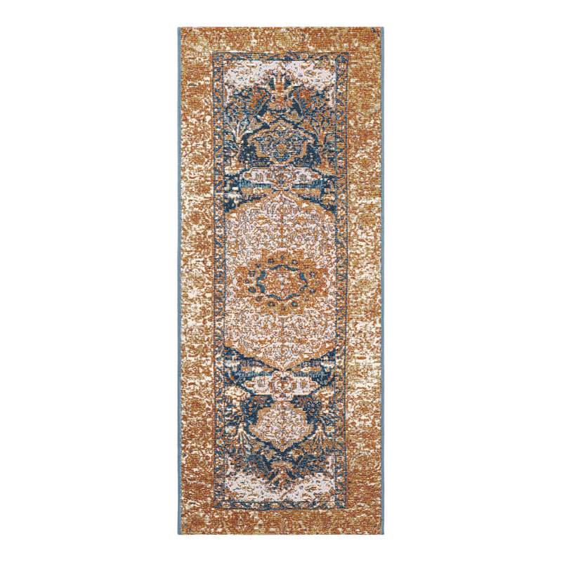 Tapis d'extérieur traditionnel, Tapis de couloir 2 pi x 5 pi 1 po