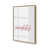 Brushed Gold Framed