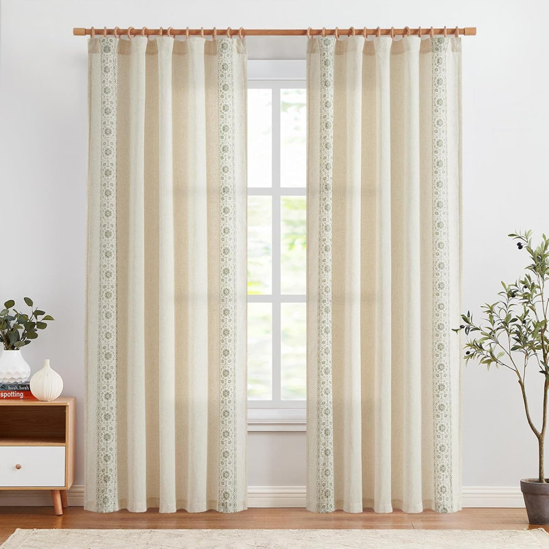 Rideaux de ferme Sage