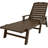 TREX Outdoors Yacht Club Chaise with Arms - Stackable-21320499