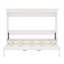 Lit escamotable qui se transforme en armoire murale pliée-300160599