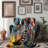 Cubist Fauna - 1 Piece Premium Sherpa Blanket-99458028