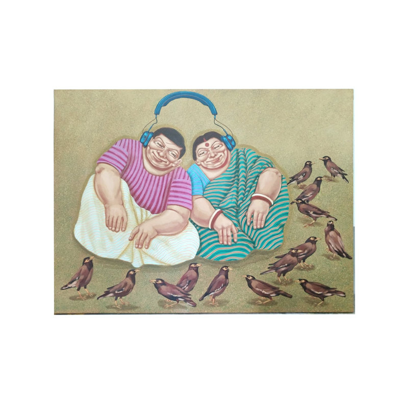 The Bluetooth | Acrylic On Canvas | Apurba Karati