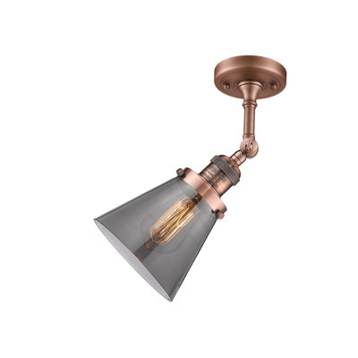 Hardiman Glass Semi Flush Mount