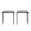 Table d'appoint en aluminium Quitaque