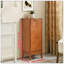 Armoire de plancher de salle de bain moderne avec tablette réglable et buffet