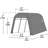 10' W x 14' 10" D Garage-9768498