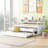 Modern Style Daybed With 2 Trundles And 3 Storage Cubbies-1856170503