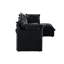 Canapé modulaire convertible 2 places avec housse, velours côtelé gris, housses de coussin amovibles, coussins moelleux, sièges confortables, design naturel, combinaisons, housse amovible de haute qualité, profond-120912947