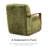 Harry Soft Long-Haired Upholstered Accent Chair-963332113