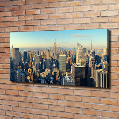 Skyscrapers - Wrapped Canvas Print