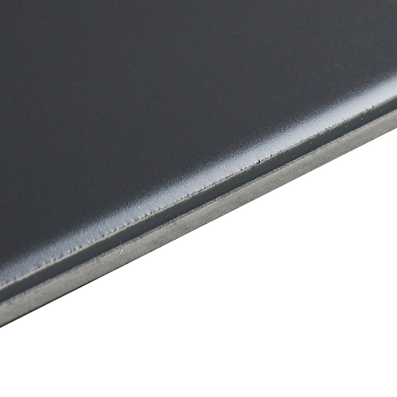 Guilford 3" x 6" Ceramic Subway Wall & Floor Tile, Matte Black