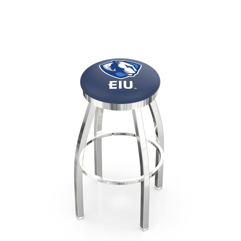 Tabouret tournant 36 "NCAA, Eastern Illinois, Chrome
