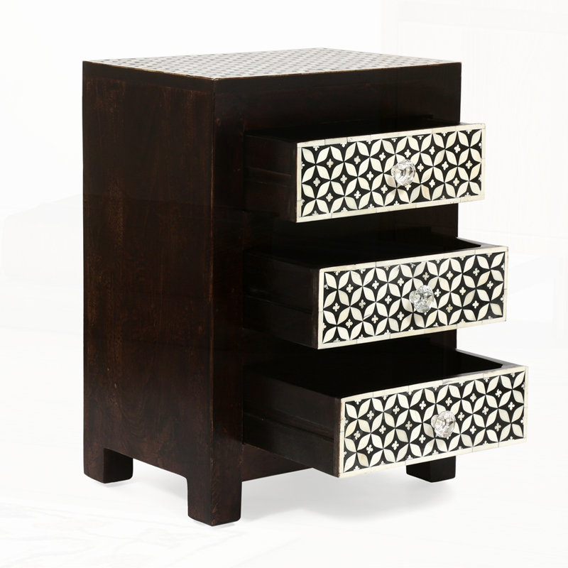 Table de chevet moderne Mid-Century