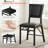 Ailse Folding Dining Chairs Set Of 2, Kitchen Armless Side Chairs With Padded Seats, Foldable PU Leather Parsons Dining Chairs For Home Kitchen Living Room-124549416