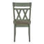 Ensemble de 2 chaises de salle à manger, ensemble de chaises d'appoint de conception moderne-388655688
