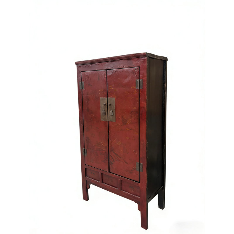 Armoire en orme rouge 80 po