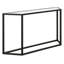 Glass Top Console Table-92622917-92625225