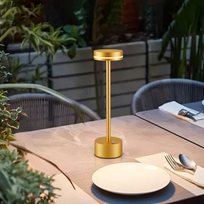 Modern T-Shaped Cordless Rechargeable Led Table Lamp