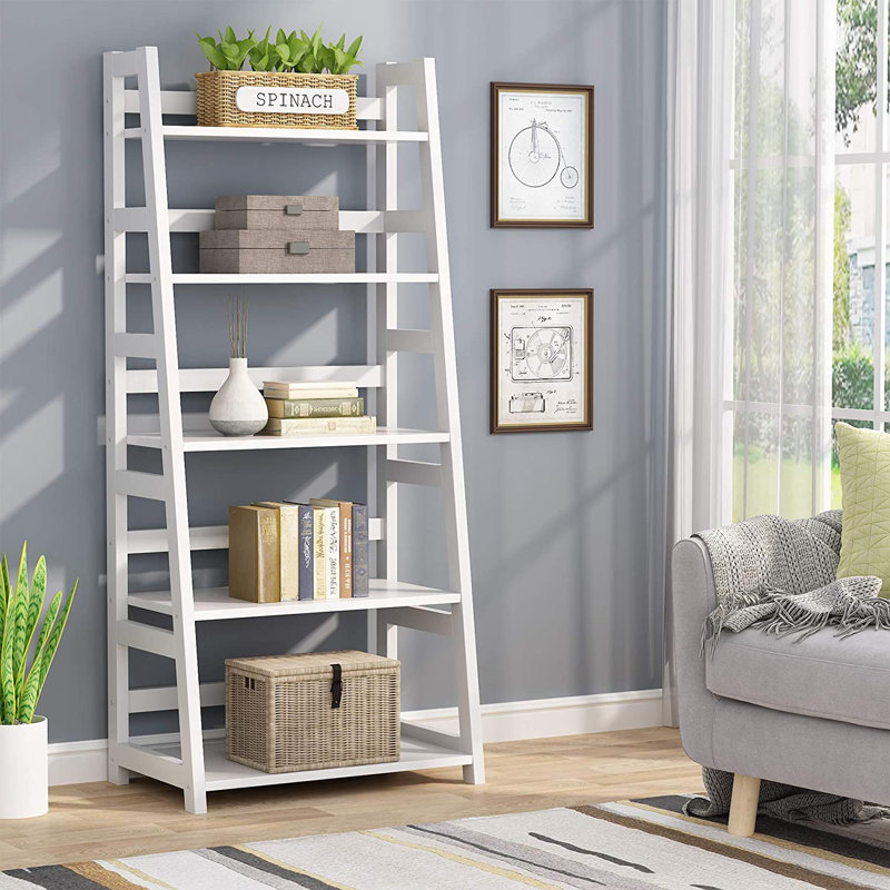 Almos 60cm W Metal Shelving Unit, White